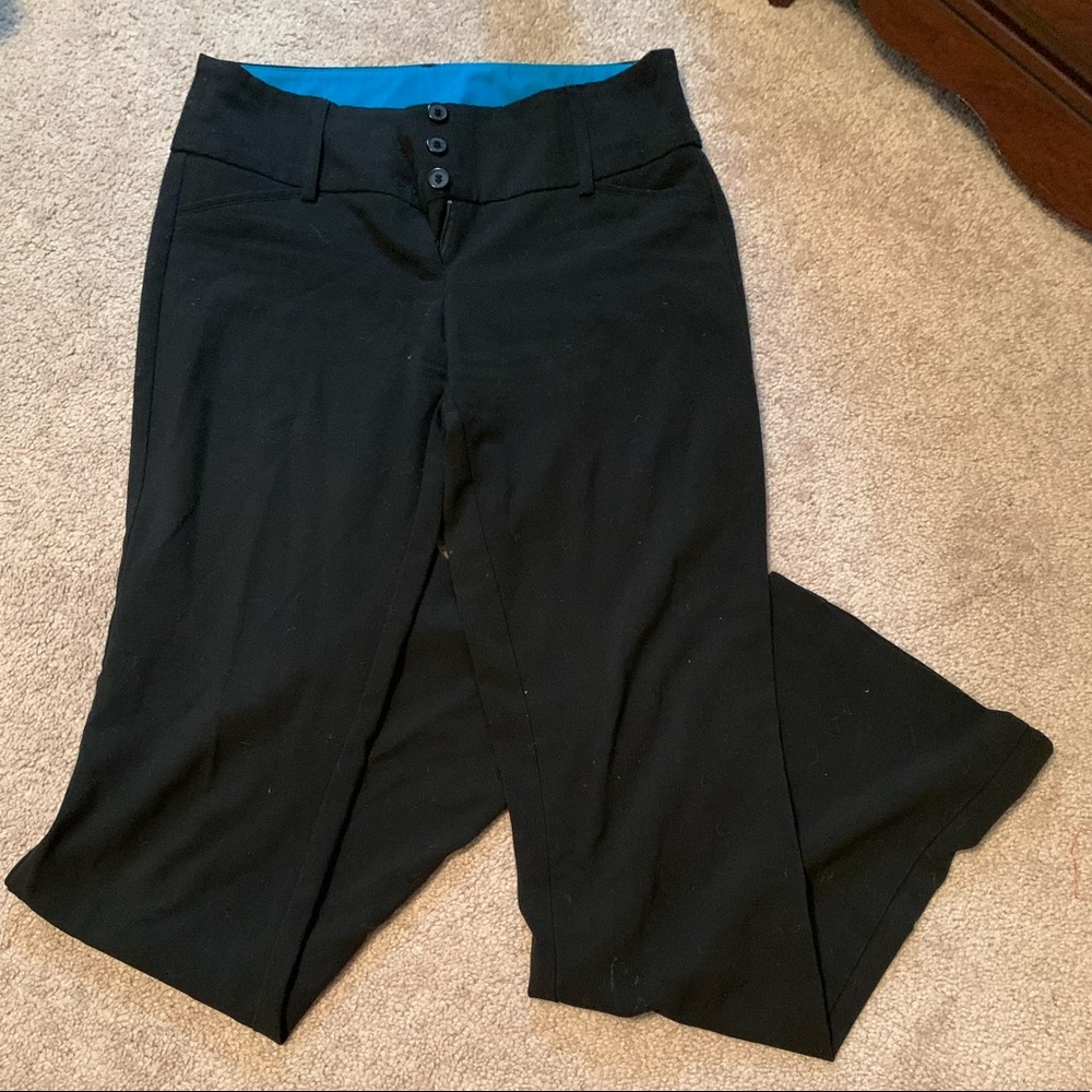 Juniors boot leg dress pants